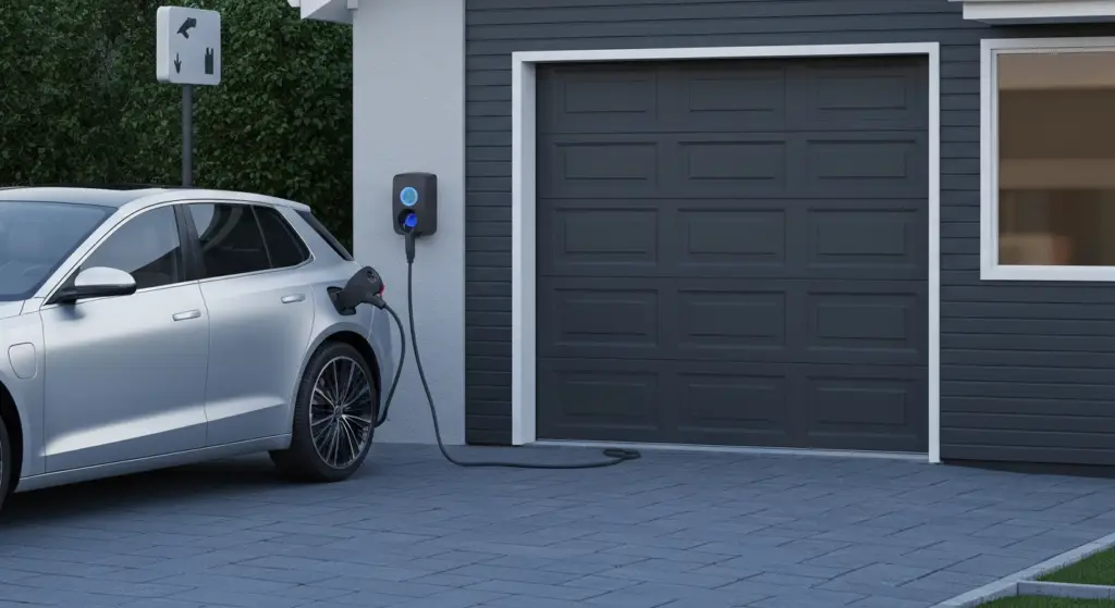 Elektrische auto opladen
