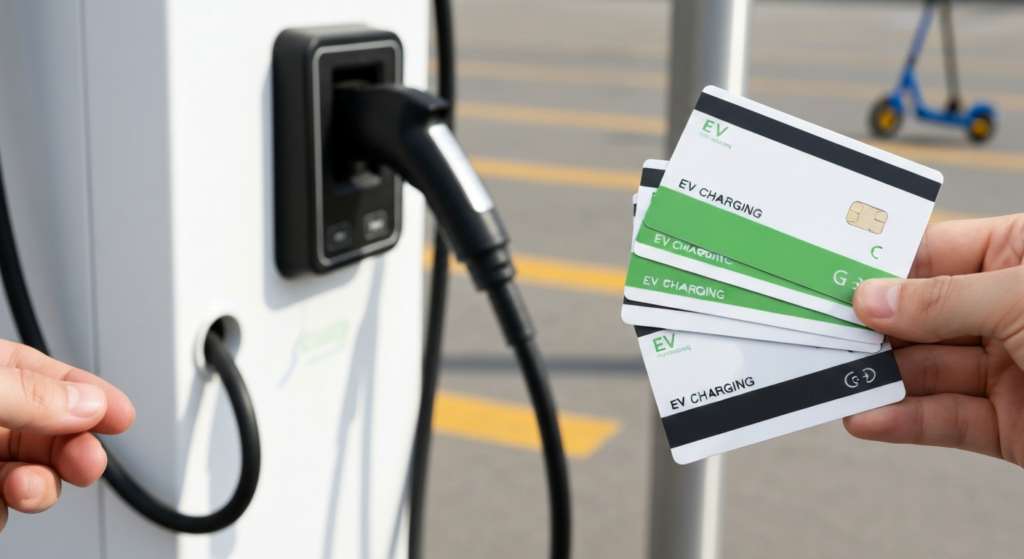 Elektrische auto laadpassen