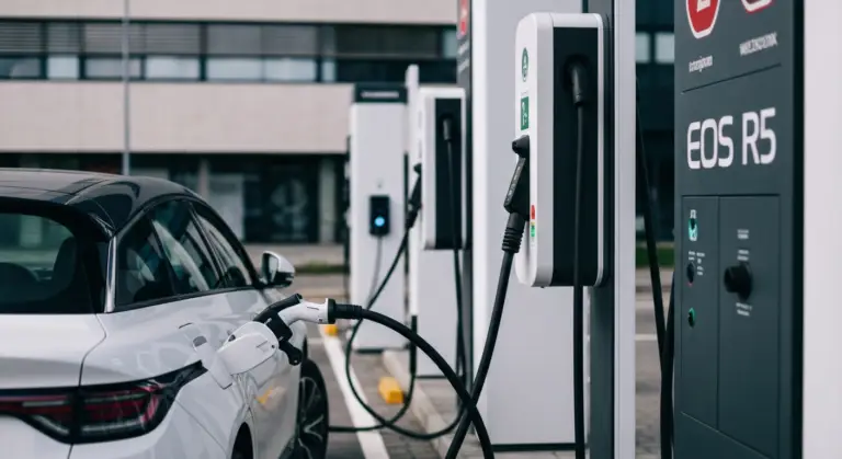 Elektrische auto opladen