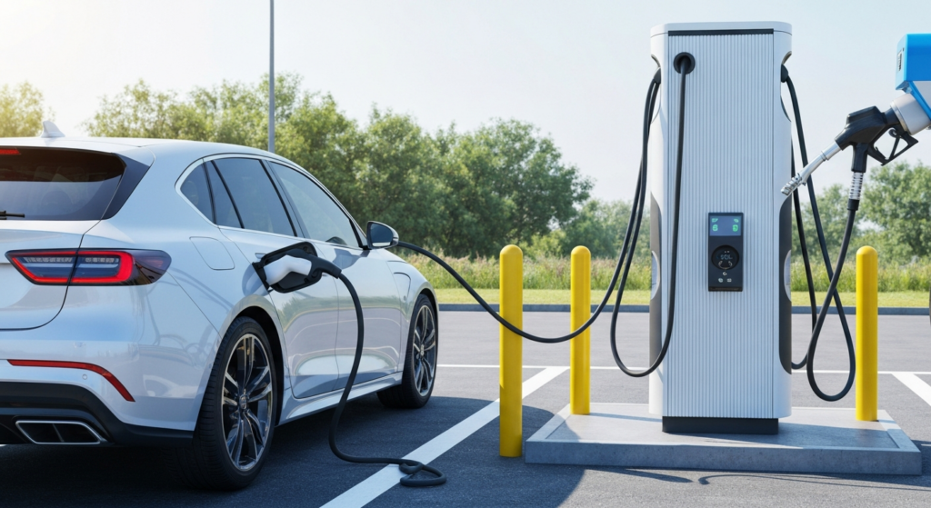 Elektrische auto snelladen
